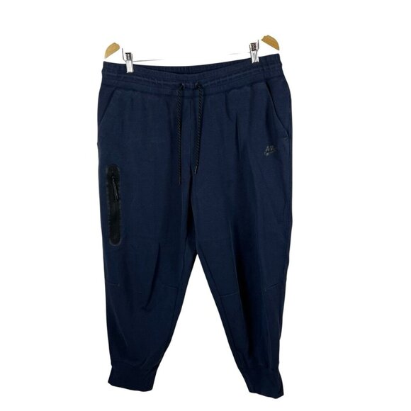 NIKE Pants XL Sportswear Tech Fleece Joggers Navy Blue Men’s‎ Athletic - Picture 1 of 9
